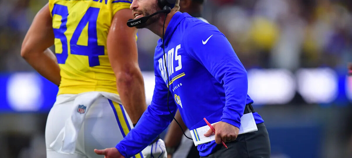 Watch: Sean McVay gives victory speech, game balls after Rams beat Giants