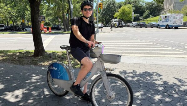 This artist hacked a CitiBike to make NYC's affordability crisis harder to ignore