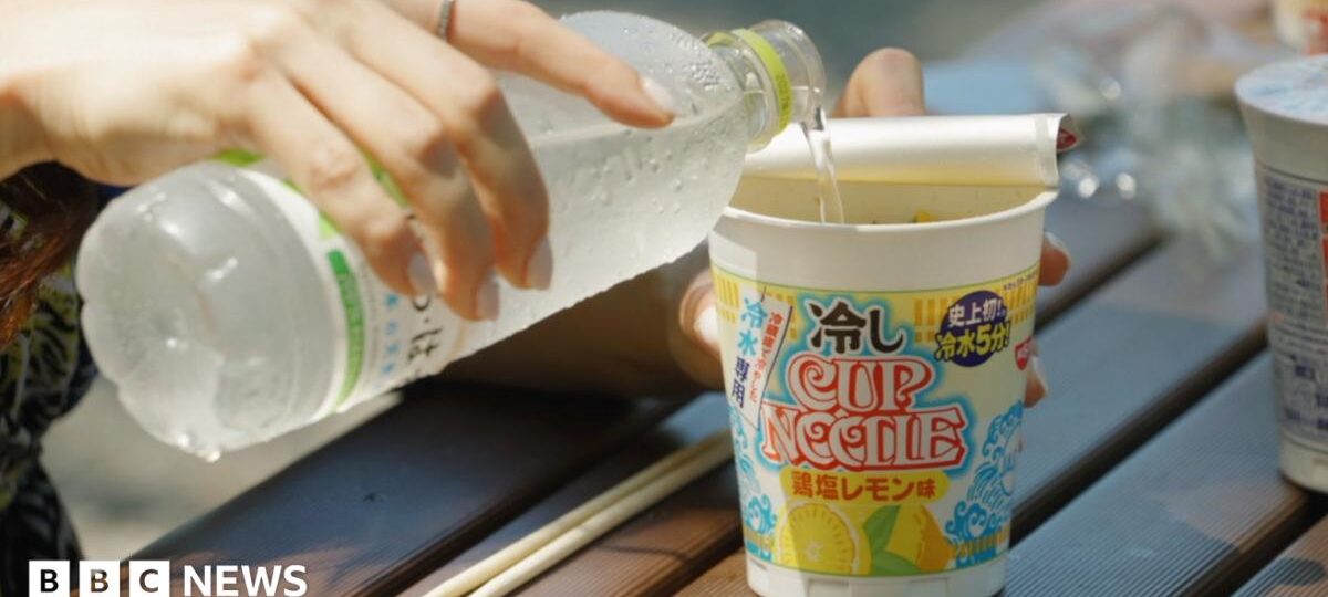 Cup noodles made with cold water? BBC tries Japan's viral snack