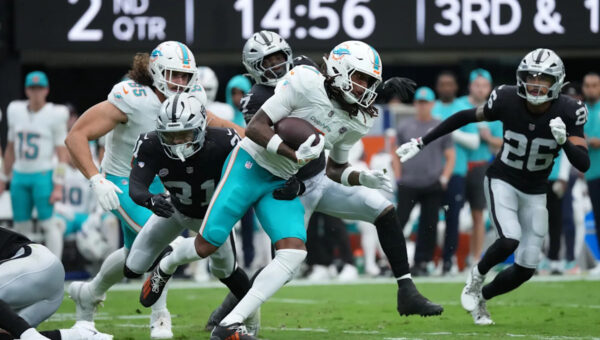 Caleb Douglas makes plays for Dolphins vs. Raiders