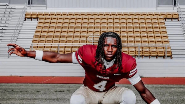 Florida High WR Aaron Johnson II fumbled early. Then he took over