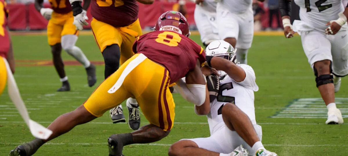 Emmanuel Acho calls out USC’s Desman Stephens II after Dante Moore injury
