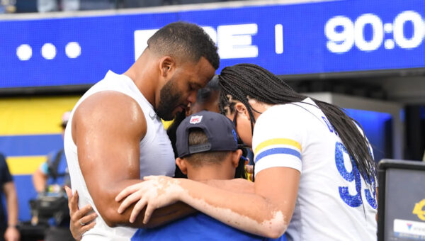 Aaron Donald is active for the Rams against the Giants in the final step in his comeback