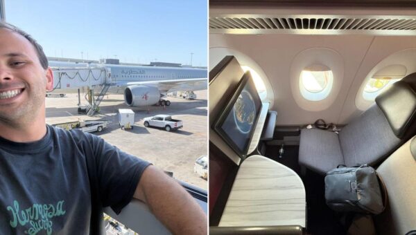 I flew Qatar Airways' famous QSuite business class on its A350 and 777. Here's how the 2 jets compare, and which I prefer.