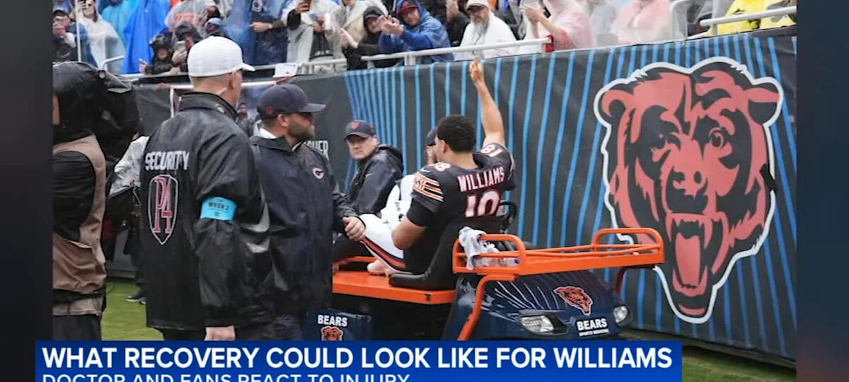 Vikings defeat Bears 9-3 in Soldier Field opener as Williams suffers apparent hamstring injury
