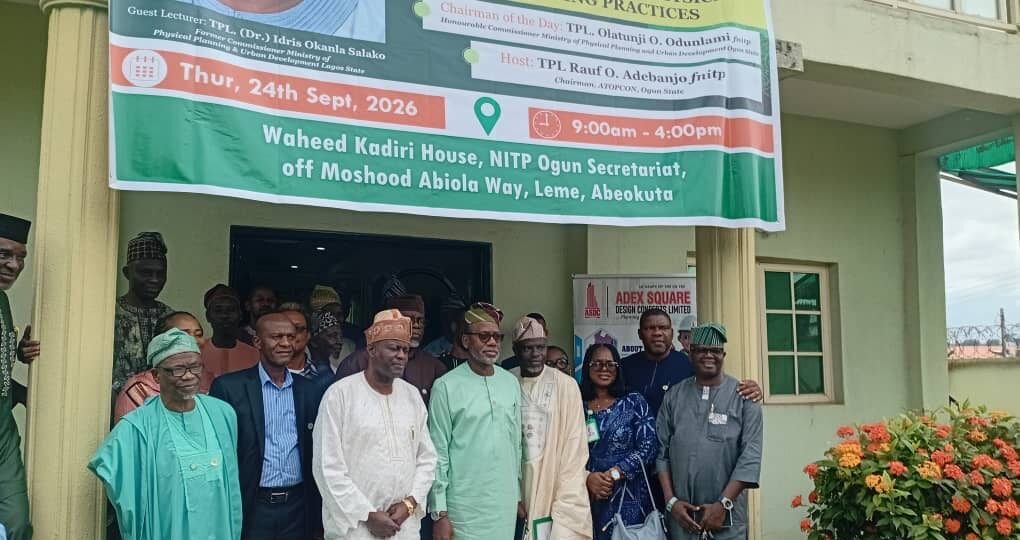 Ogun town planners raise alarm over uncoordinated development