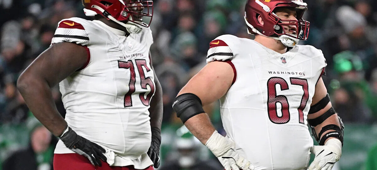 Commanders C Nick Allegretti reflects on offensive line's Week 1 performance