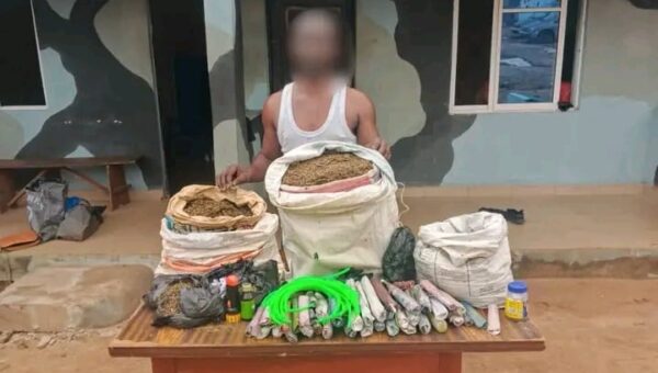 Police recover cocaine, methamphetamine, Scottish loud in Abia, nab dealer