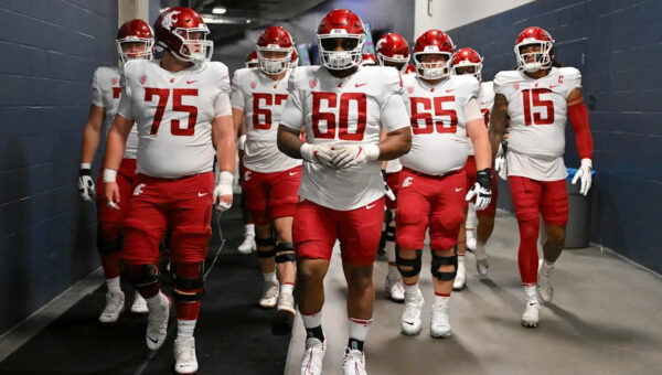 WSU rocking traditional colors for Apple Cup