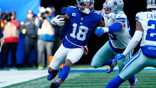 Giants release WR Darius Slayton who signed $36 million deal in 2025