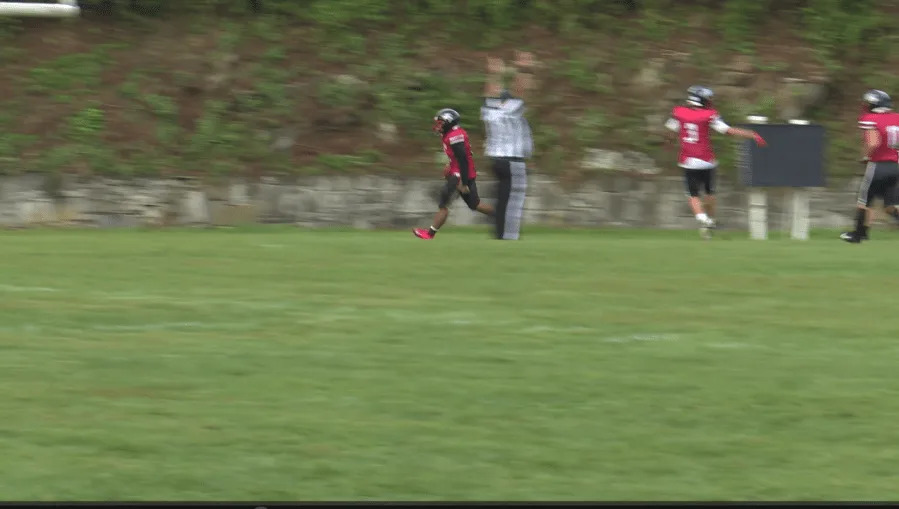 Week 2 Play of the Week: Jabari Spencer scoops and scores for first GBC home TD!