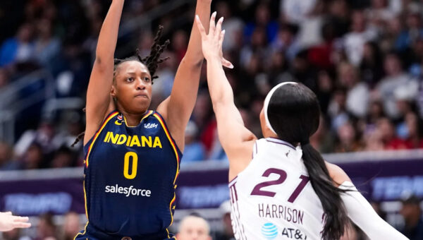Kelsey Mitchell breaks Rhyne Howard's recently-set WNBA single-season 3-point record