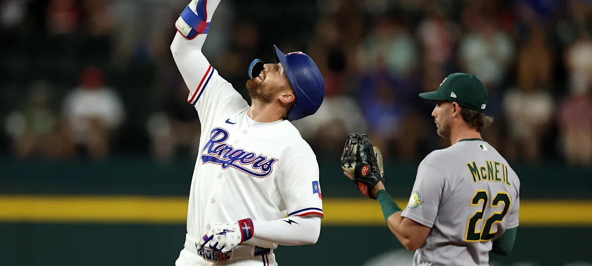 69-70 – Nimmo’s big night helps Rangers cruise to victory over A’s