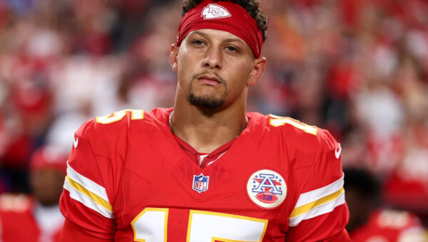Patrick Mahomes pre-game drink mystery solved after fans thought he drank alcohol before Chiefs-Colts