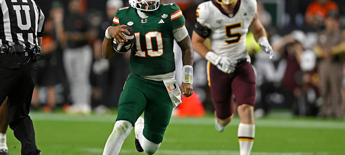 College Fantasy Football Week 5 QB Rankings: Eric Froton's top quarterbacks