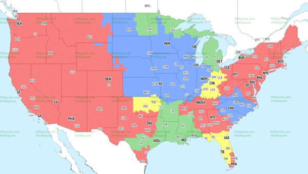 Falcons vs. Steelers: TV broadcast map for NFL Week 1