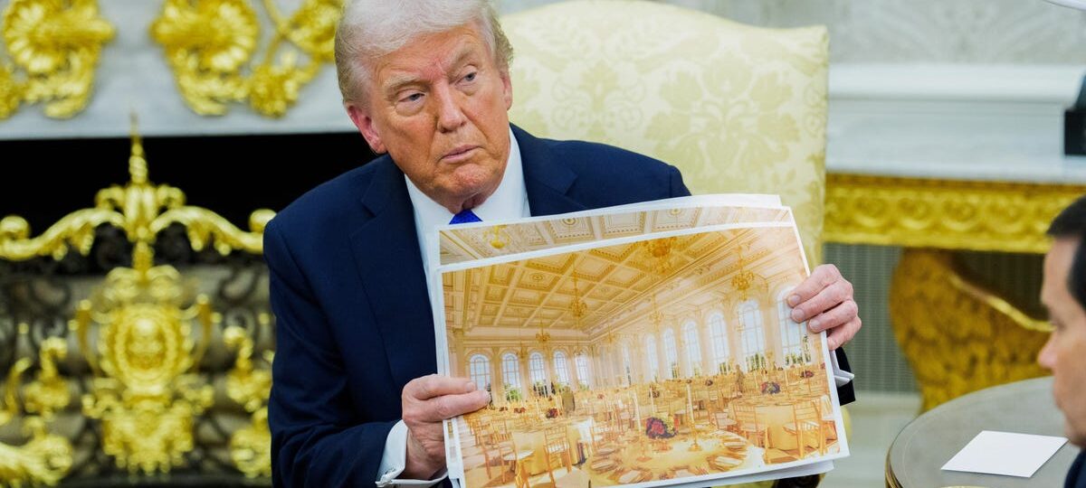 See the full timeline of Trump's $400 million White House ballroom and military complex