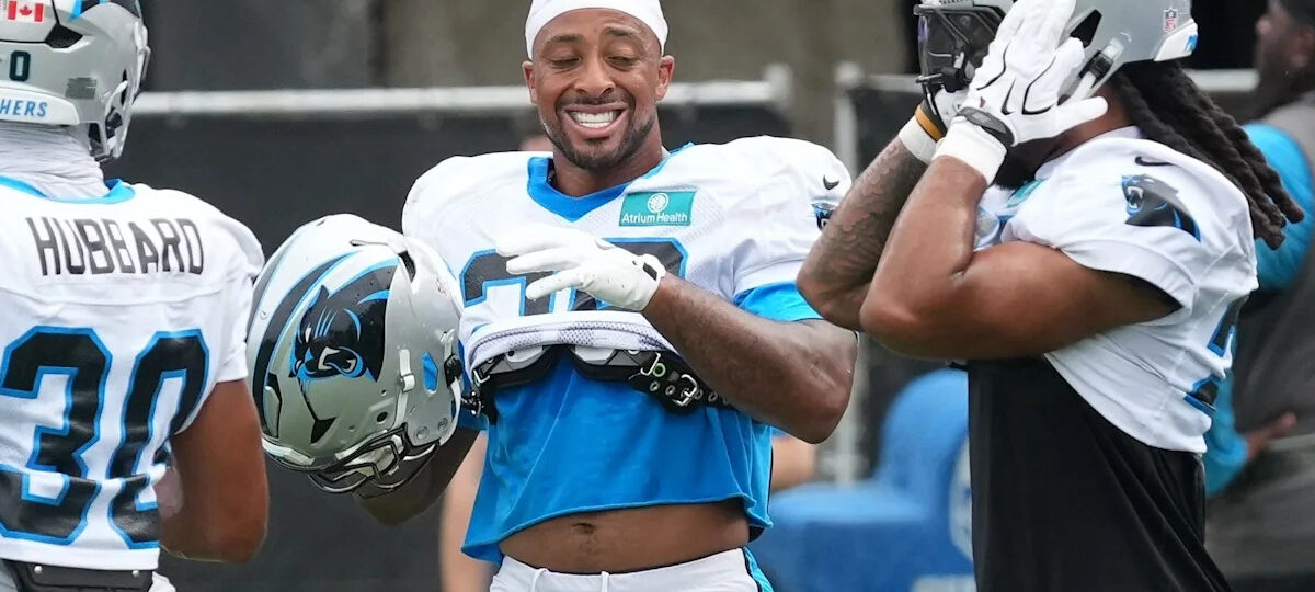 Panthers HC Dave Canales reveals plans at RB with Jonathon Brooks out