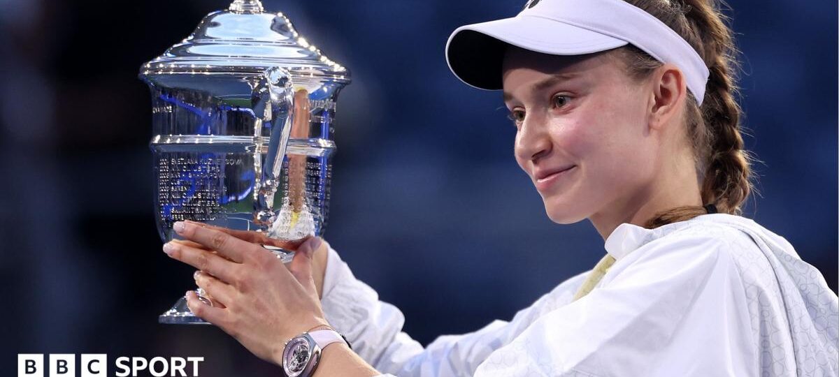 From struggling to walk to lifting trophy - how Rybakina triumphed