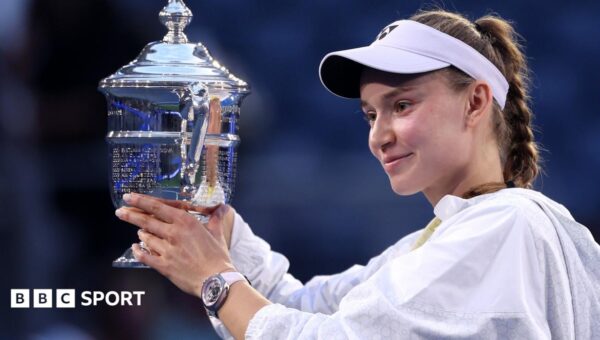 From struggling to walk to lifting trophy - how Rybakina triumphed