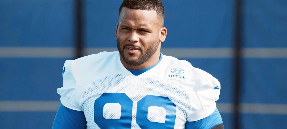 Aaron Donald's absence from Monday's practice "part of the plan all along"