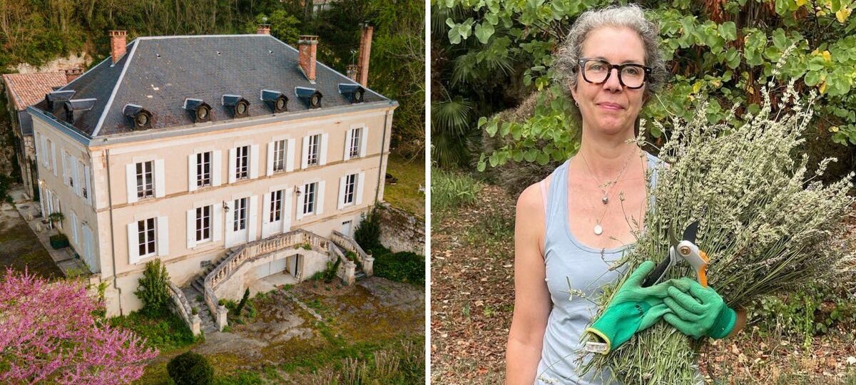 At 56, I bought a chateau in France. I never imagined I'd spend my midlife creating my dream home and business.