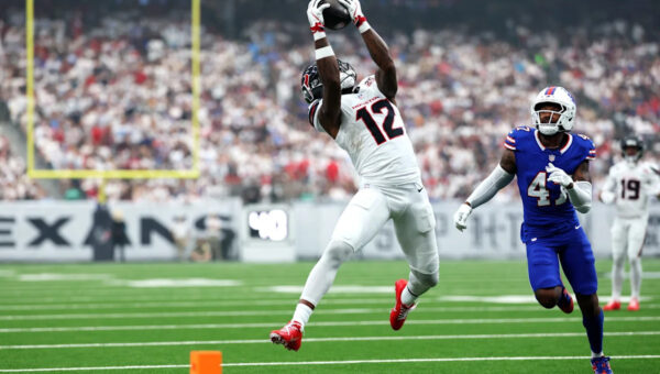Nico Collins scores in season opener