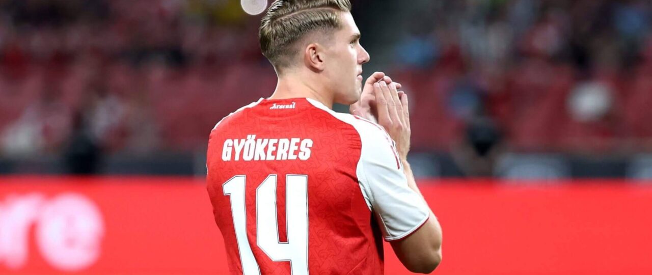 EPL: Gyokeres angry after being told to leave Arsenal