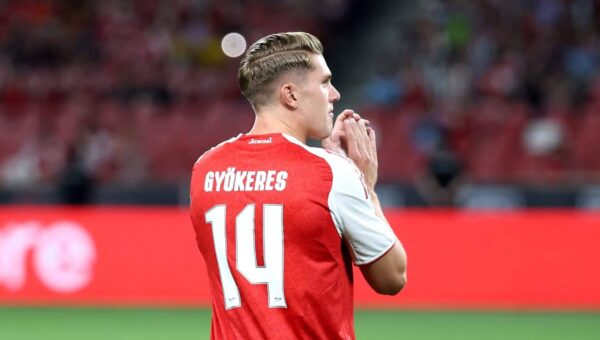 EPL: Gyokeres angry after being told to leave Arsenal