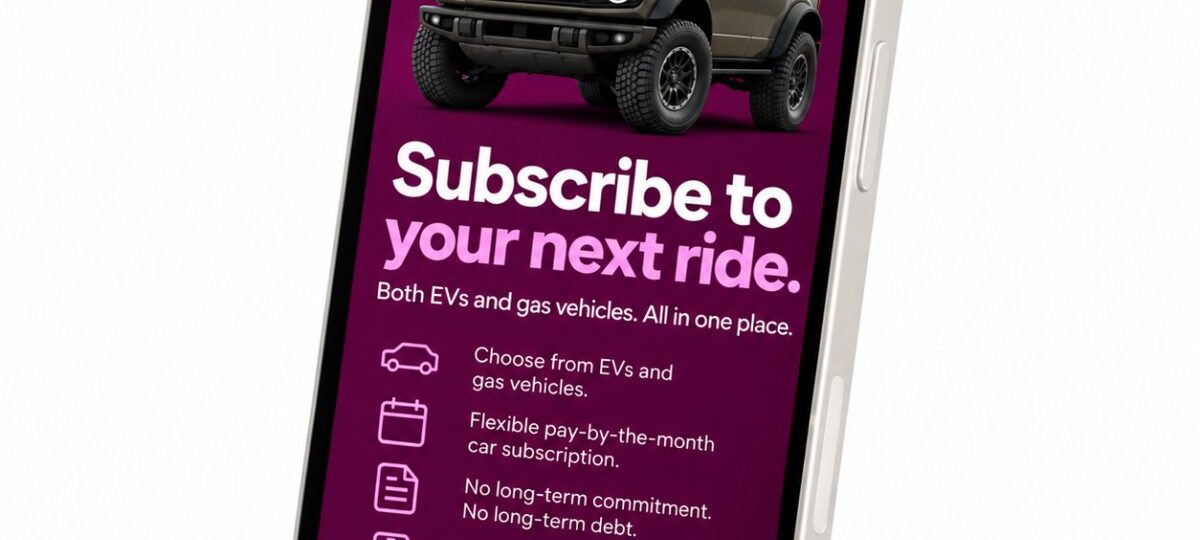 Autonomy pivots to gas vehicles to keep the dream of car subscriptions alive