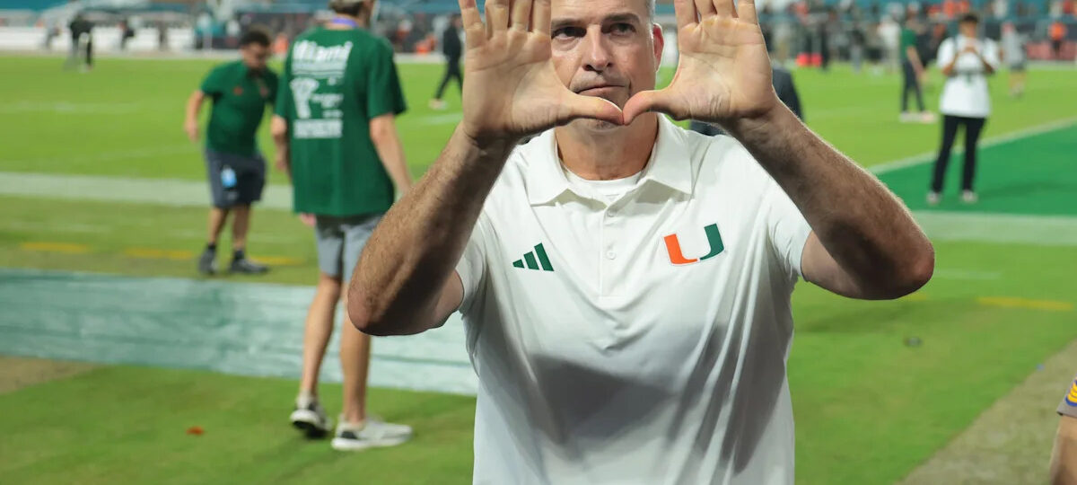 Miami football finally gets a Saturday game. That makes Mario Cristobal 'very happy'