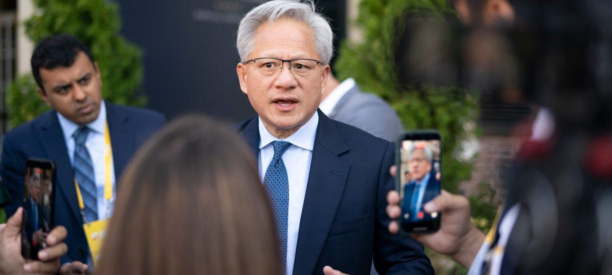 Nvidia CEO Jensen Huang says cybersecurity is AI's next blockbuster app