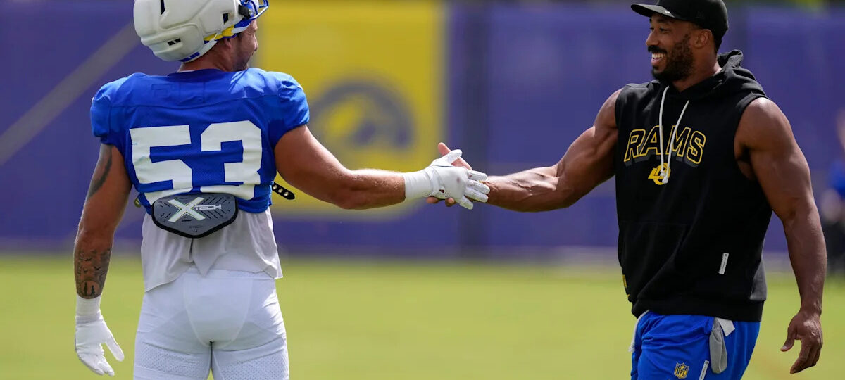 Myles Garrett embracing Super Bowl expectations that come with star-studded Rams' loaded roster
