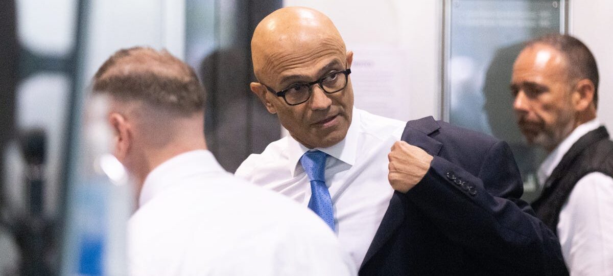 Microsoft CEO Satya Nadella posts an internal warning to employees about AI safety