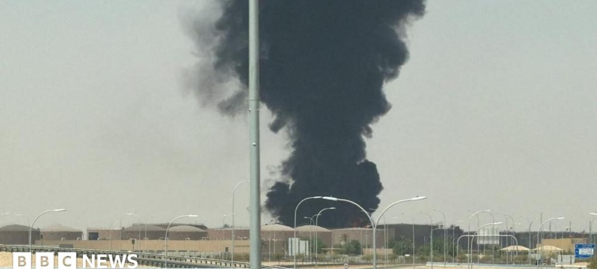 Smoke seen near Riyadh airport after air raid alerts in Saudi capital