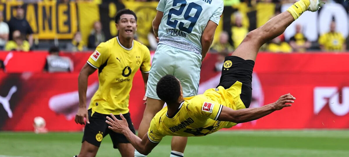 Felix Nmecha reacts to Dortmund bicycle kick: ‘A bit of childhood’