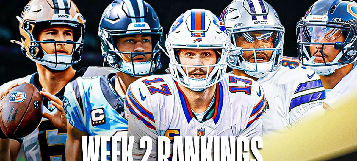 Fantasy Football Quarterback Rankings: Week 2