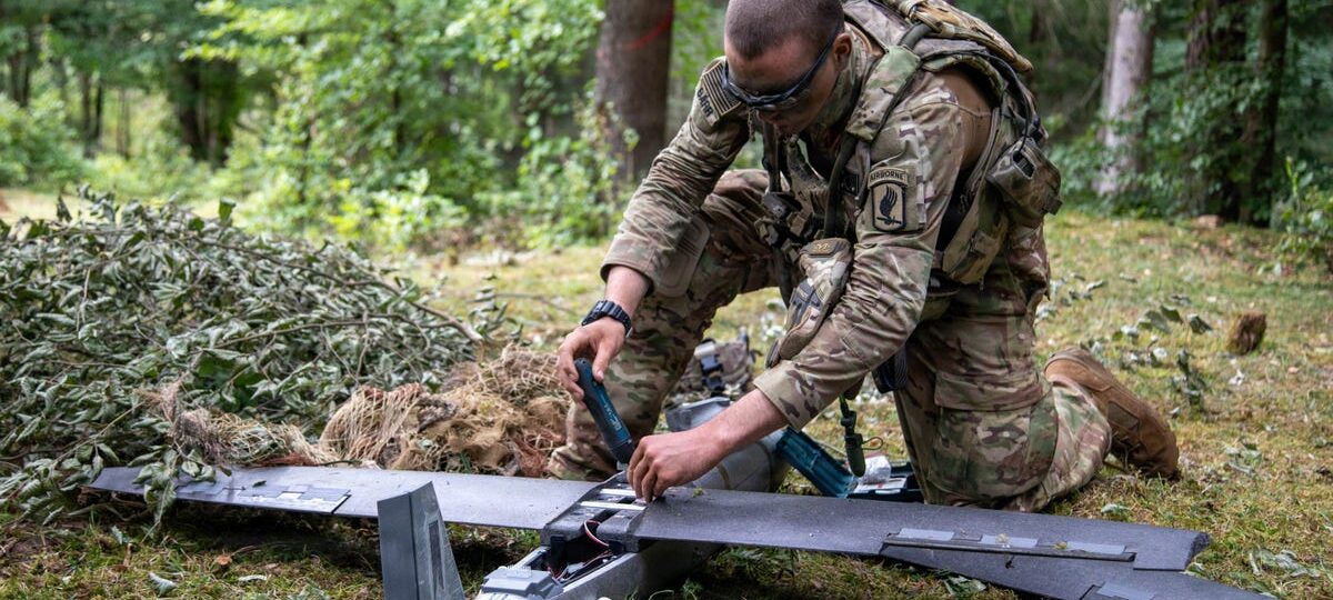 Half the drones in a recent US Army combat exercise were designed to be expendable
