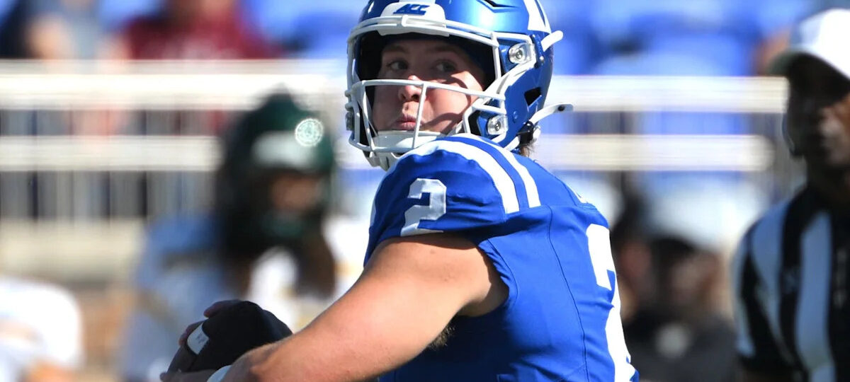 Duke's Walker Eget extremely overlooked in ESPN's Power 4 QB rankings