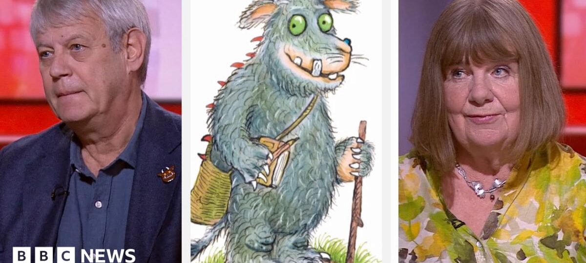 Gruffalo illustrator says rise of AI images 'worrying'