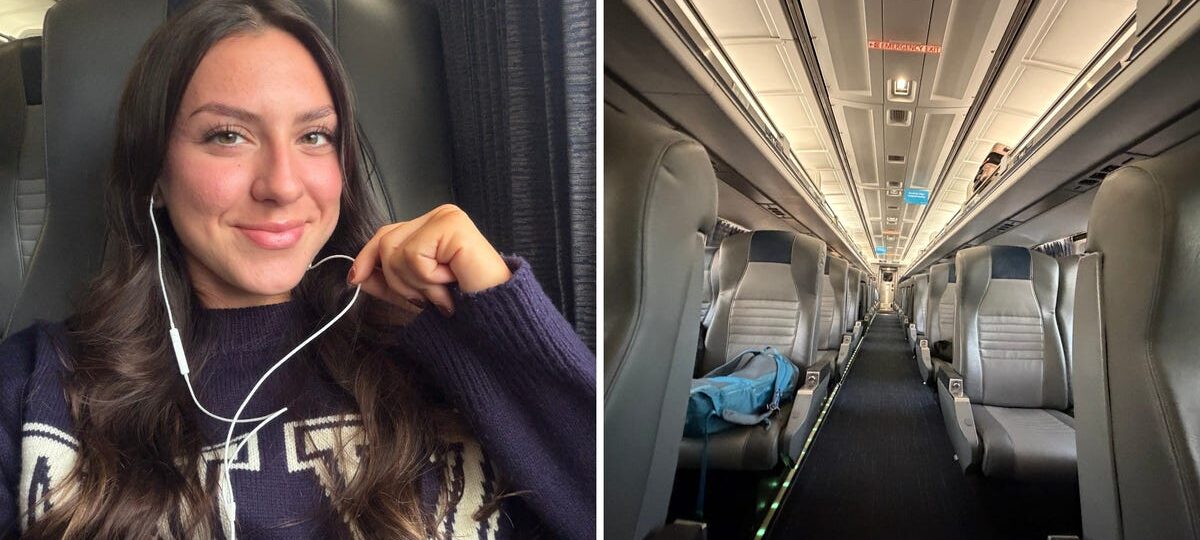 I took a 5-hour Amtrak ride with just a backpack and carry-on. There are 5 things I'm glad I packed and 3 I wish I had.