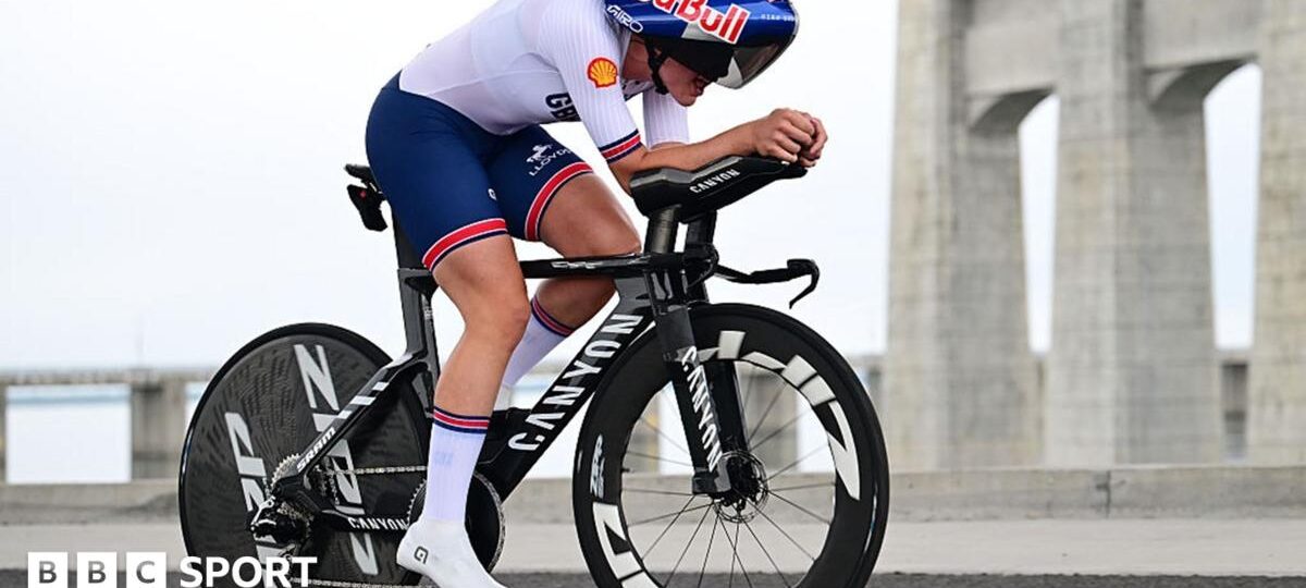 GB's Backstedt wins world time-trial silver