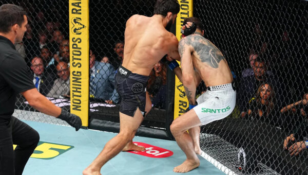 Tony Ferguson taught Arman how to throw killer elbow that knocked out Mauricio Ruffy at UFC 331