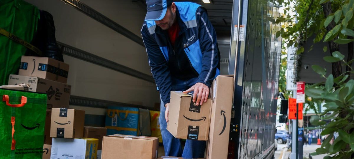 Amazon projects it's on track to deliver nearly 90% of its own US packages
