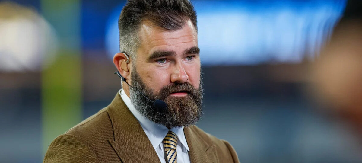 Jason Kelce hits back at fan online over Eagles tush push after failed Seahawks attempt