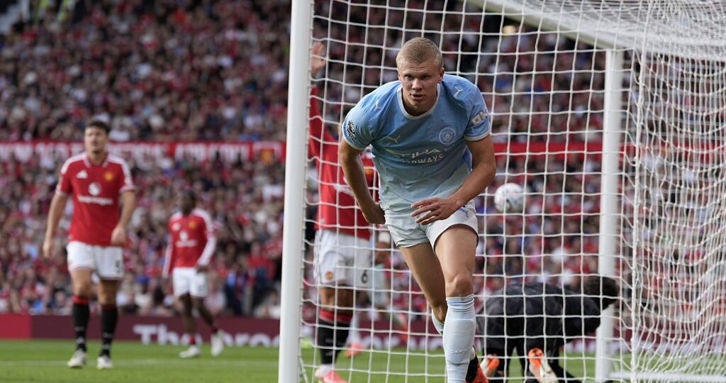 EPL Table: Man City draw level with Arsenal after 1-0 win at Man Utd