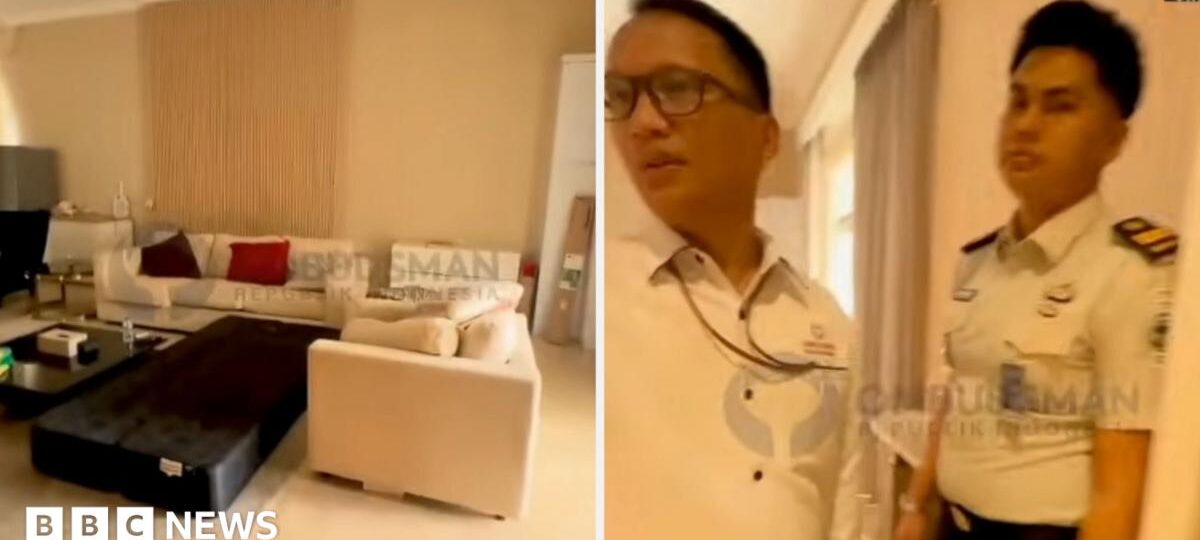Watch: Luxury units uncovered inside an Indonesian prison