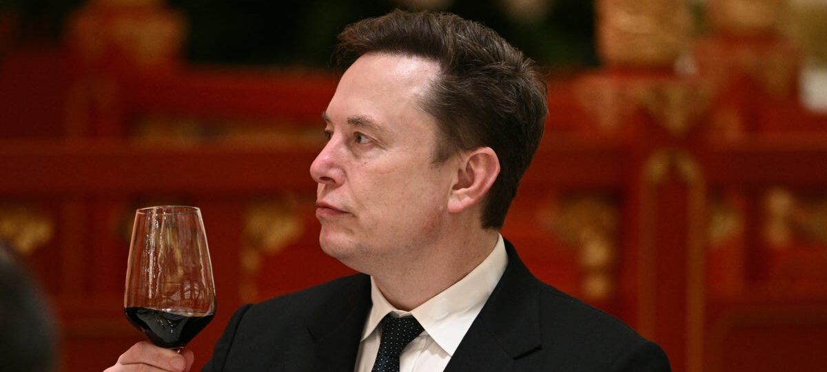 The world's richest man says he's living in a trailer