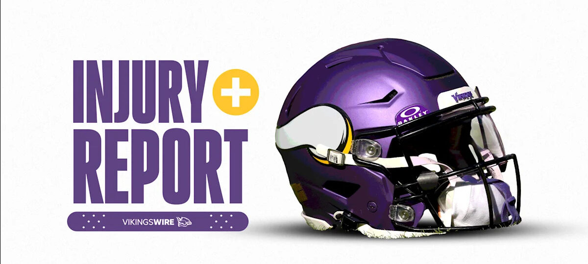 Thursday injury report for the Vikings Week 3 matchup