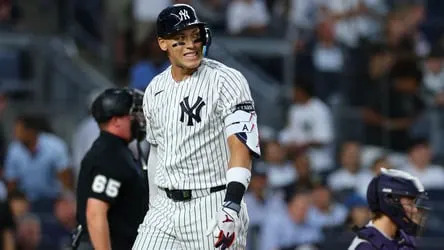 Yankees' Aaron Judge held hitless in three AB's in highly-anticipated return from IL